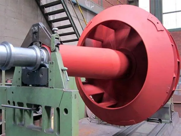Balanceo dinámico de un rotor industrial in situ